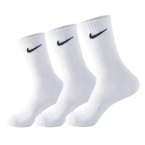 Nike Unisex White Long Quick Drying Socks