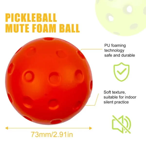 Quiet Foam Pickleballs for Indoor or Outdoor Practice - Image 9