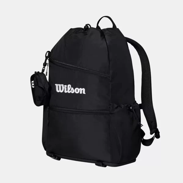 Wilson Black Drawstring Backpack - Image 2