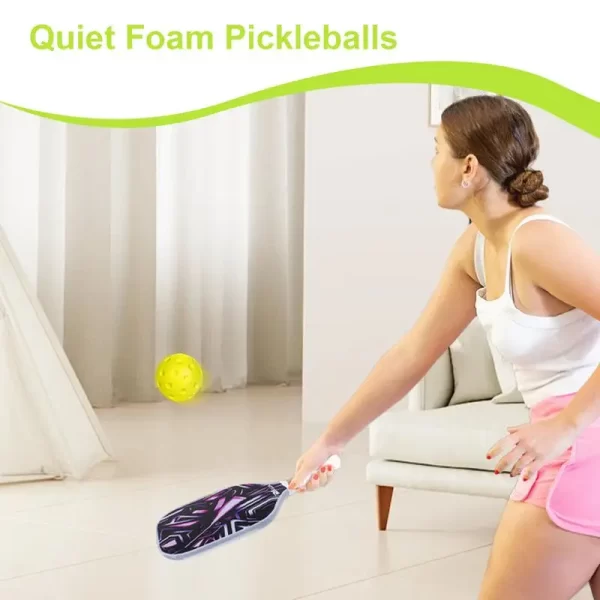 Quiet Foam Pickleballs for Indoor or Outdoor Practice - Image 3