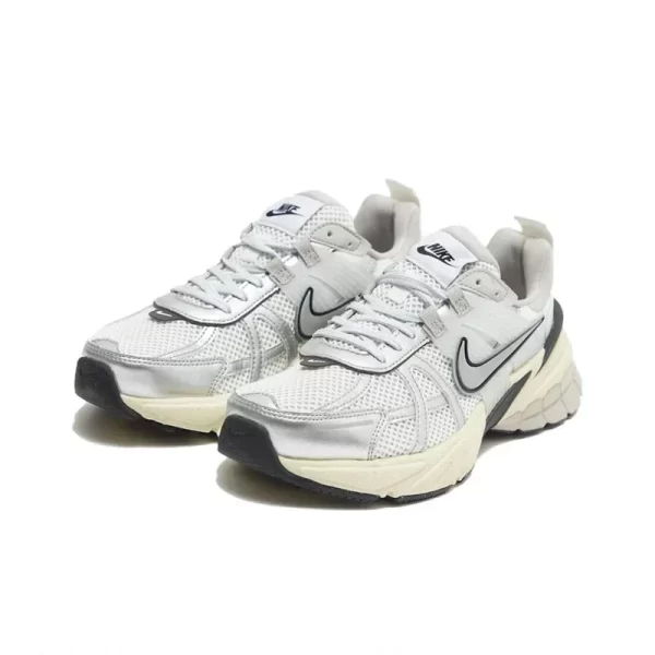 Nike V2K Run Summit White Metallic Silver - Image 3