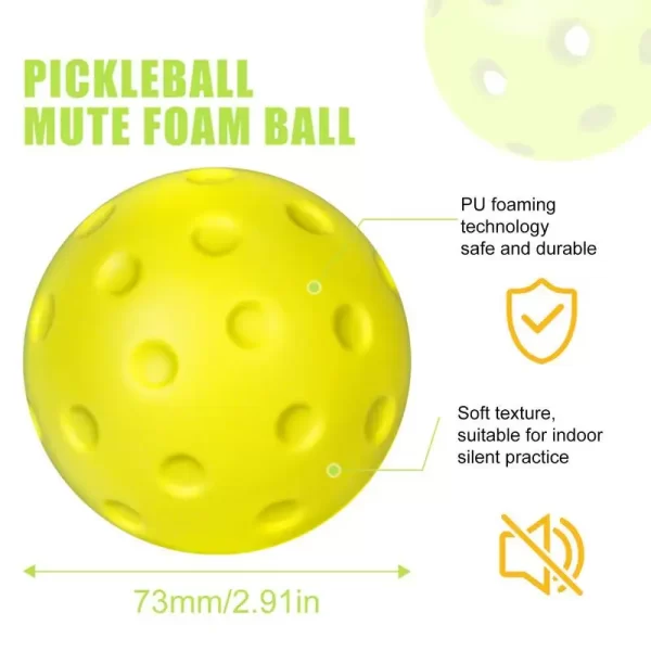 Quiet Foam Pickleballs for Indoor or Outdoor Practice - Image 6