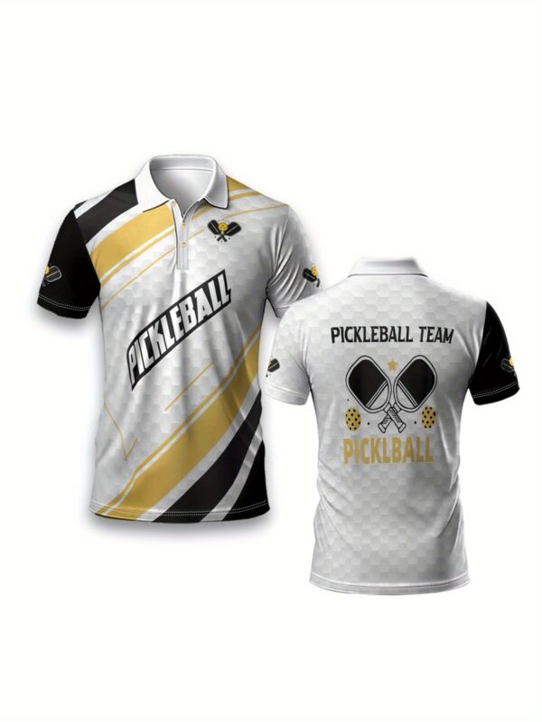 Men's Pickleball Polo Shirt - Image 4