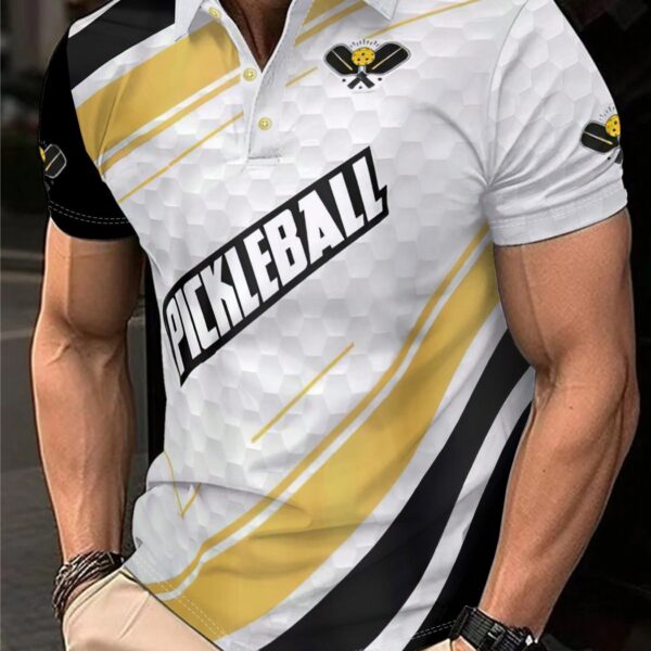 Men's Pickleball Polo Shirt