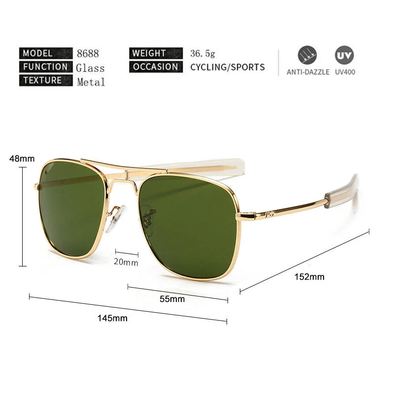 Aviation Sunglasses - Image 4