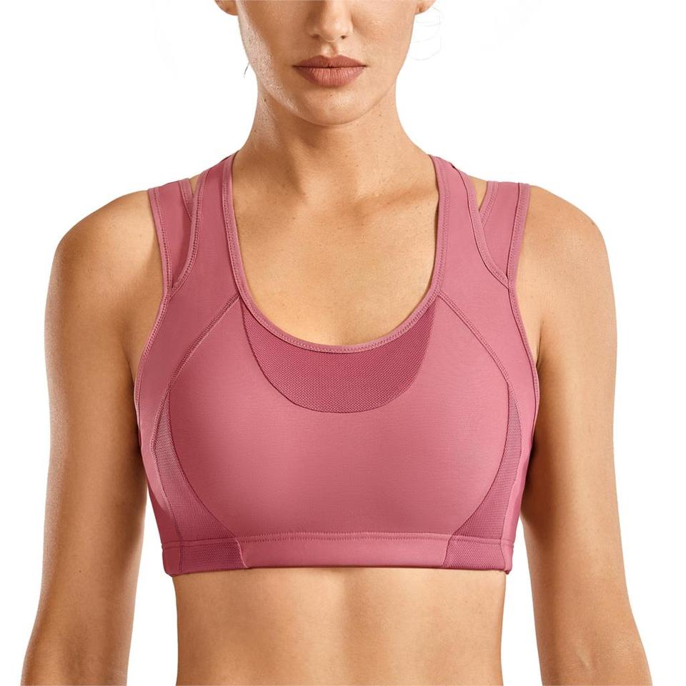 Mesh Patchwork Sports Bra - Image 22