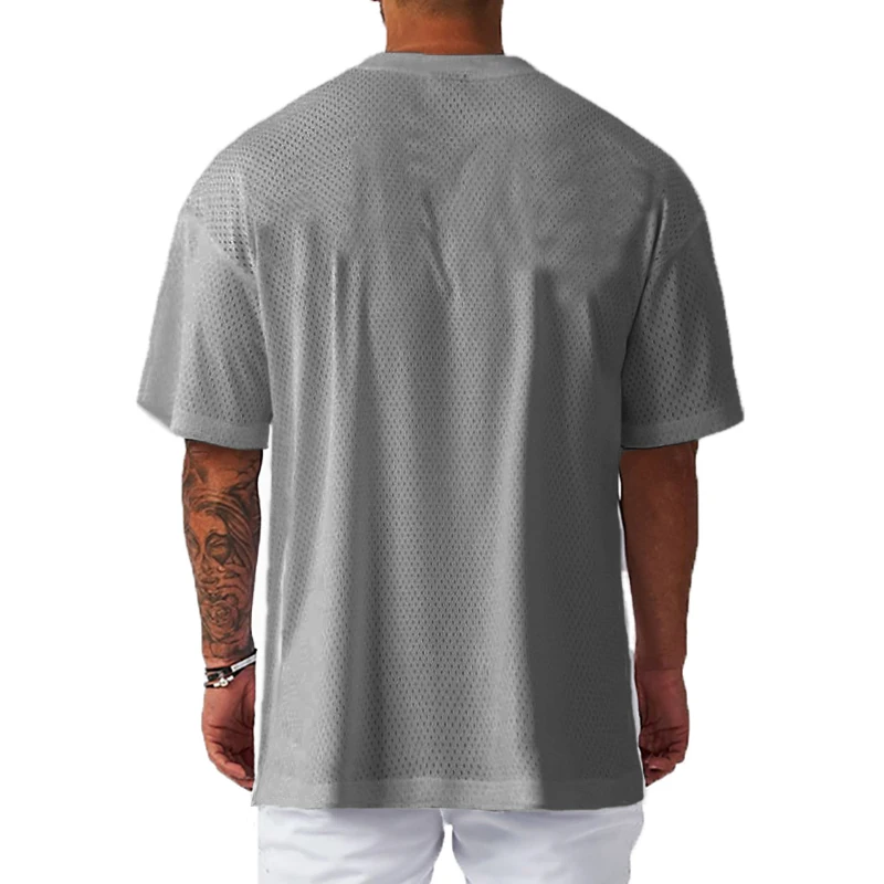 Oversized Loose Men's Casual Sport T-Shirt - Image 3