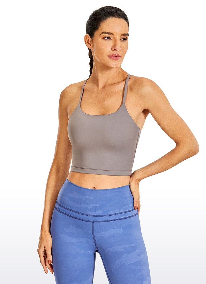Yoga Workout Crop Tank Top - Image 10