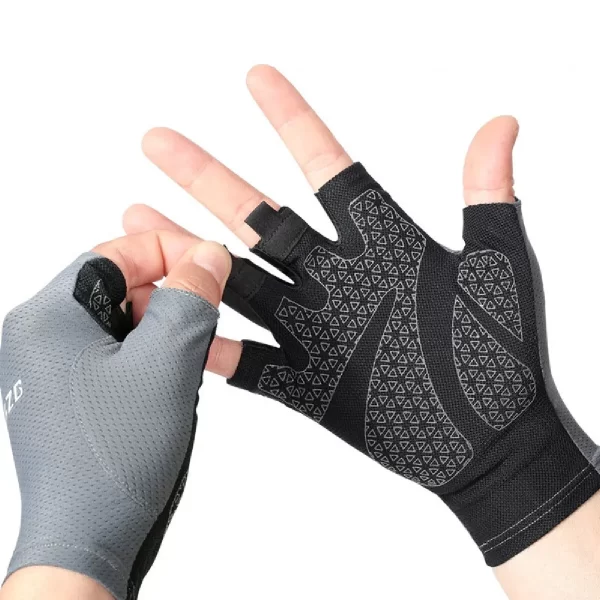 Half Finger Pickleball Gloves - Image 4