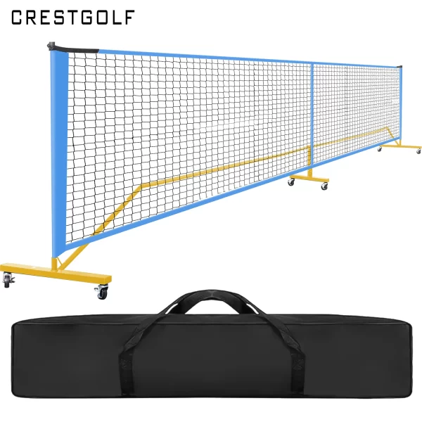 22 FT Pickleball Net on Wheels with Carrying Bag - Image 7