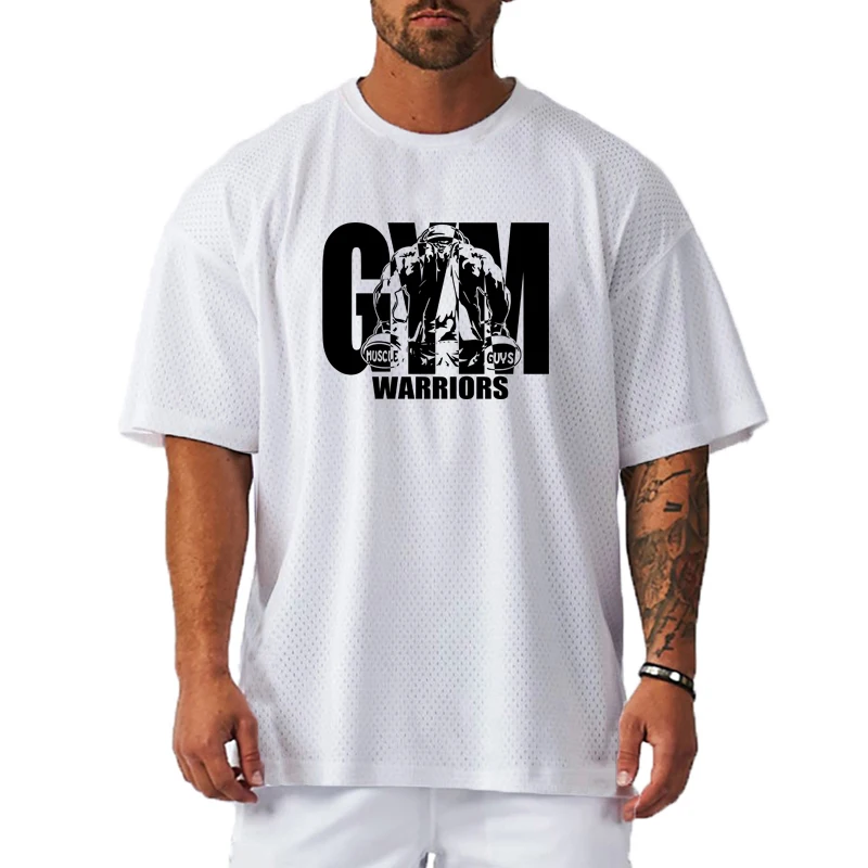 Oversized Loose Men's Casual Sport T-Shirt - Image 4