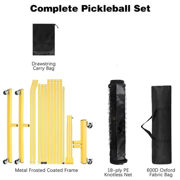 Explosive Outdoor Portable Pickleball Net - Image 4
