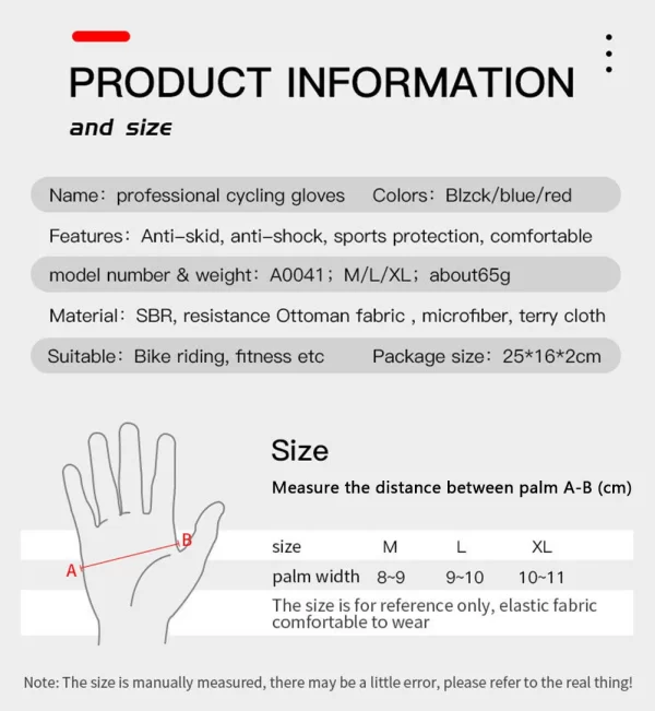 Full Finger Pickleball Gloves with Antislip - Image 6