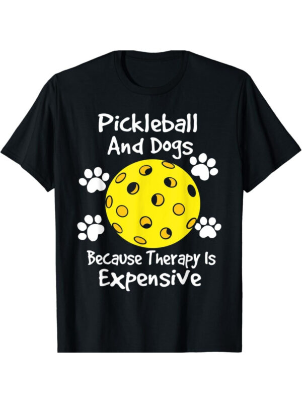Pickleball and Dogs Lover's Delight Tee - Image 2