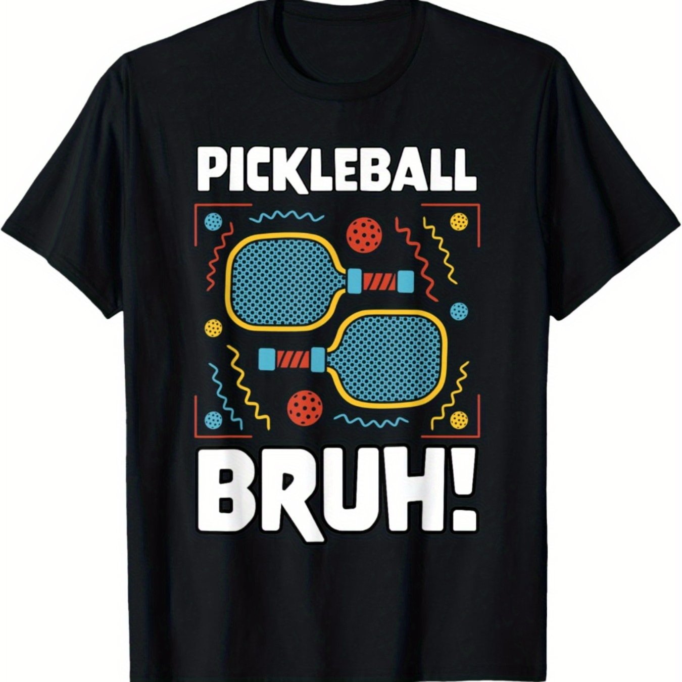 Pickleball Bruh" Men's T-Shirt - Image 6