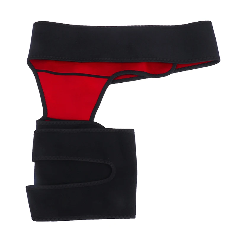 Hip Support Belt Groin Support Sciatica Pain Relief Thigh Strap Compression Brace Joints Groin Arthritis Hip Protective Belt Interchangeable R & L leg. - Image 4
