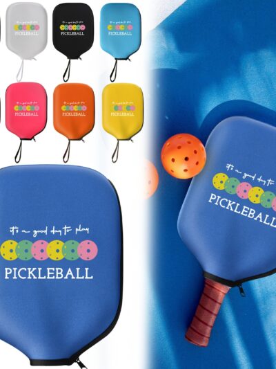 Premium Neoprene Pickleball Paddle Cover - Durable Rubber Protection for Enhanced Grip & Longevity, Available in 8 colors Portable