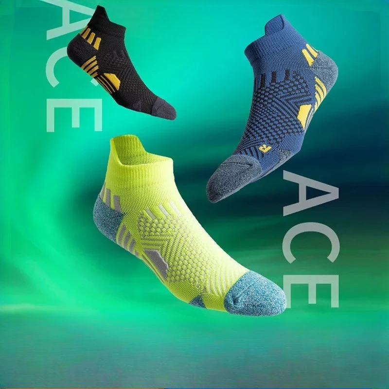 3/1Pairs Sport Compression Ankle Socks Men Low Cut Fitness Outdoor Deodorant Breathable Sox - Image 4