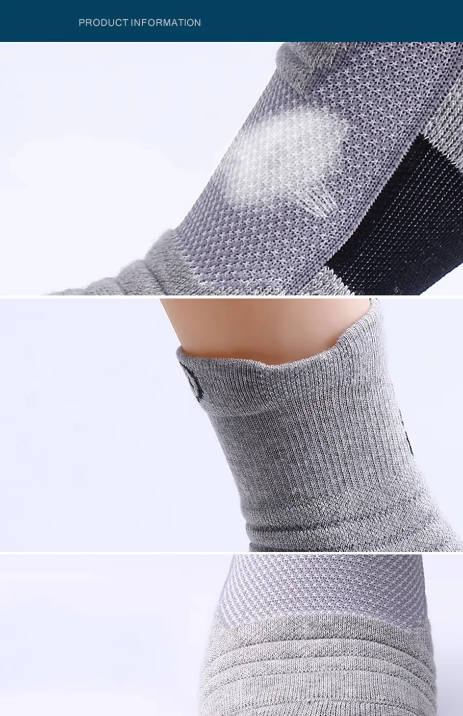 3/6 Pairs Sports Short Socks For Men High Quality Comfortable Breathable Casual Fashion Low-cut Ankle or Tube Socks - Image 35