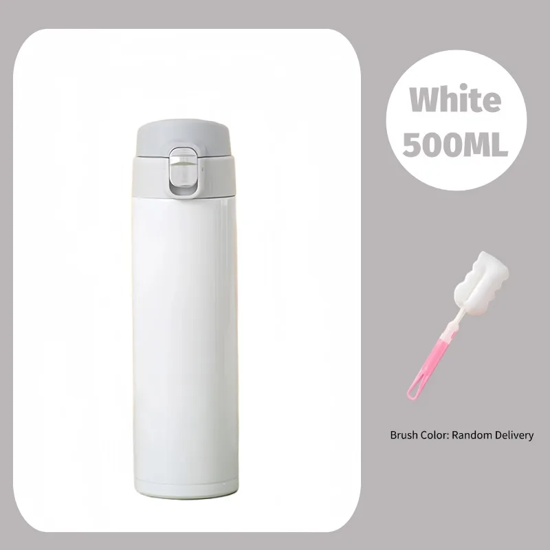 500ml Stainless Steel Thermal Mug Outdoor Thermos Cup Cold and Hot, white not available - Image 11