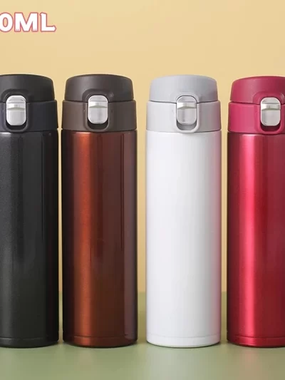 500ml Stainless Steel Thermal Mug Outdoor Thermos Cup Cold and Hot, white not available