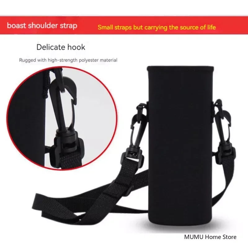 750ML/1000ML/1500ML Sports Water Bottle Case Insulated Bag Neoprene Pouch Sleeve Cover - Image 4