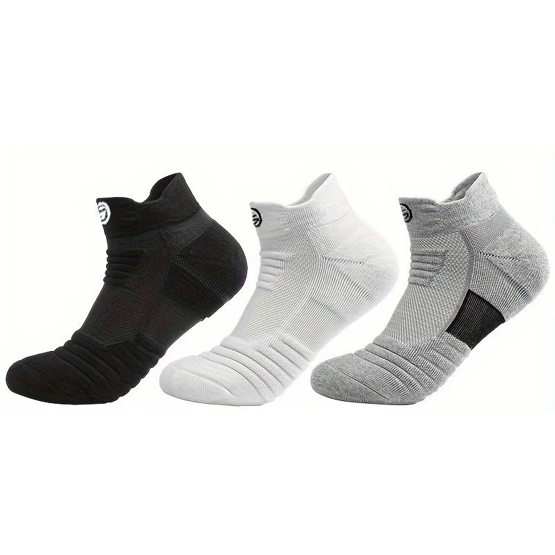 3/6 Pairs Sports Short Socks For Men High Quality Comfortable Breathable Casual Fashion Low-cut Ankle or Tube Socks - Image 2