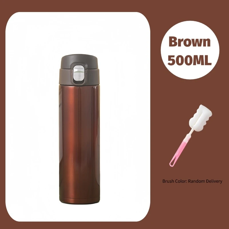 500ml Stainless Steel Thermal Mug Outdoor Thermos Cup Cold and Hot, white not available - Image 13