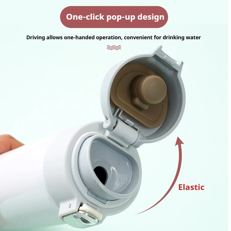 500ml Stainless Steel Thermal Mug Outdoor Thermos Cup Cold and Hot, white not available - Image 3