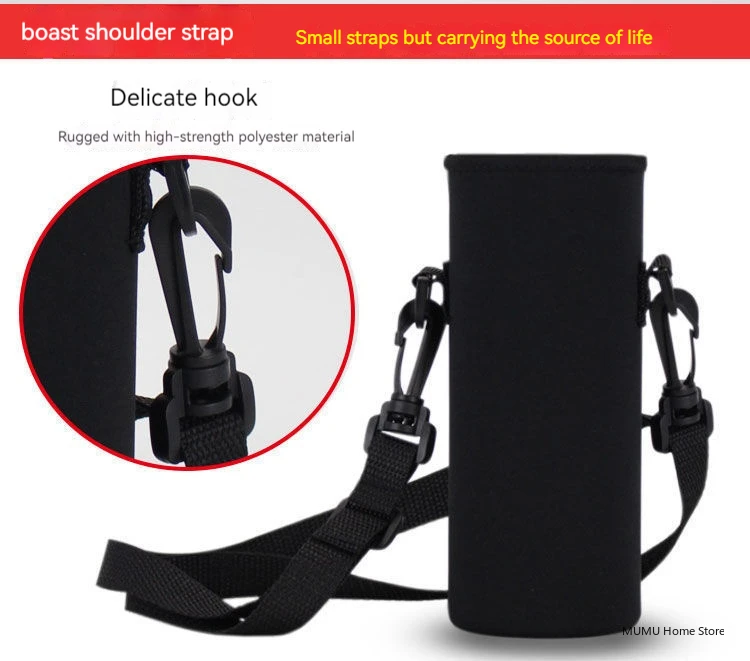 750ML/1000ML/1500ML Sports Water Bottle Case Insulated Bag Neoprene Pouch Sleeve Cover - Image 17