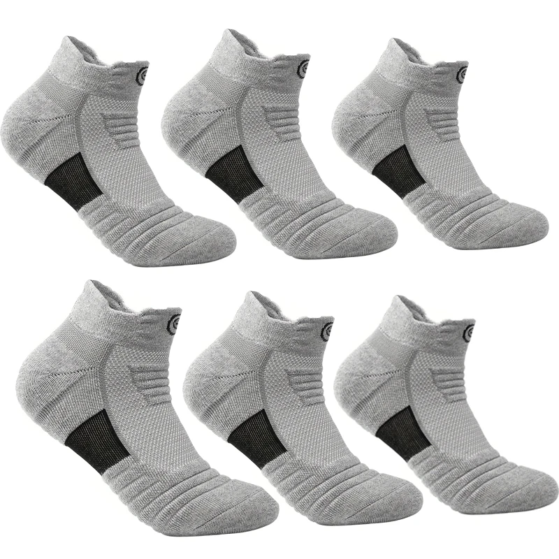 3/6 Pairs Sports Short Socks For Men High Quality Comfortable Breathable Casual Fashion Low-cut Ankle or Tube Socks - Image 23