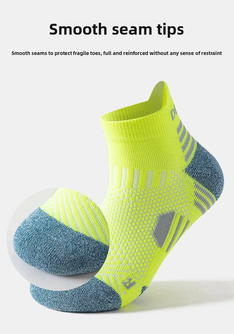 3/1Pairs Sport Compression Ankle Socks Men Low Cut Fitness Outdoor Deodorant Breathable Sox - Image 29