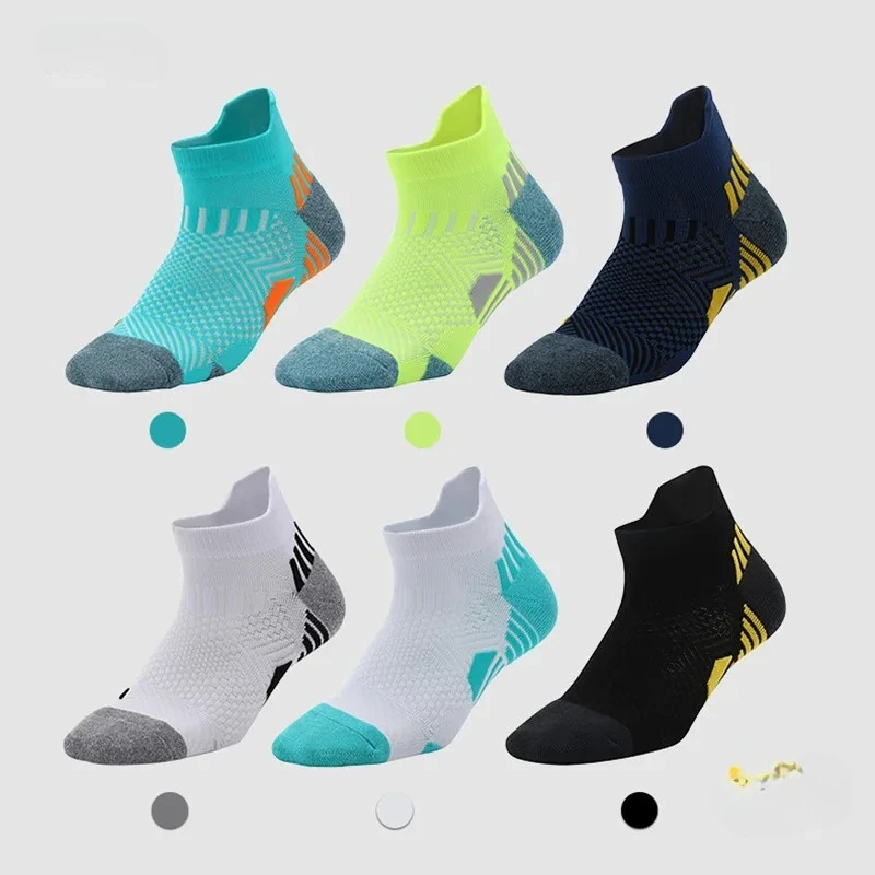 3/1Pairs Sport Compression Ankle Socks Men Low Cut Fitness Outdoor Deodorant Breathable Sox - Image 6