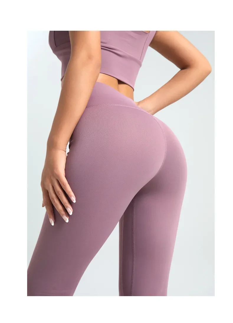 S-2XL Y2K Seamless Gym Leggings Women High Waist Booty Lifting Fitness - Image 32