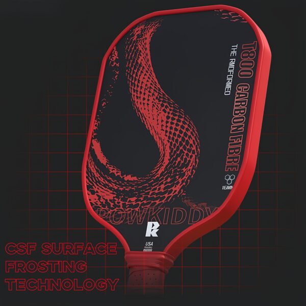 T800 Carbon Fiber Pickleball Racket - For Advanced Players - Suitable for Professional Competitions or Training