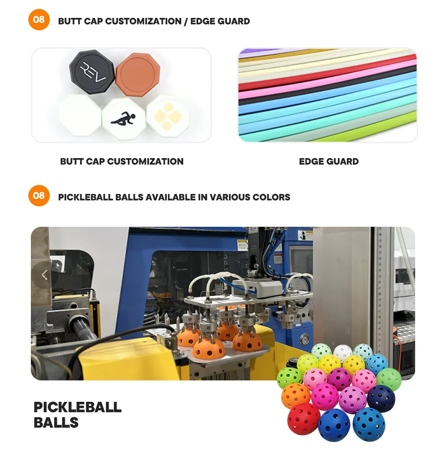 Factory Direct Sale New Gearbox Series Pickleball Paddle Pro Ultimate Elongated SST Core Pickleball Paddle for Unisex - Image 22