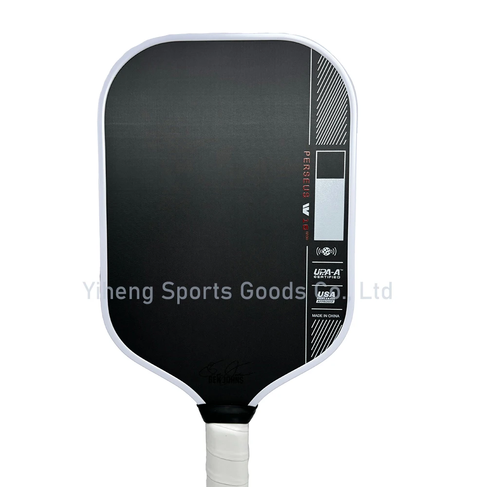Perseus Pro IV BEN JOHNS 14mm 16mm Thickness TFP Foam GEN4 Core Thermoformed Toray T700 Carbon Fiber Pickleball Paddles - Image 7